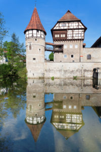 Zollernschlössle Castle, Balingen, Swabian Jura, Baden-Württemberg, Germany Zollernschlössle Castle, Balingen, Swabian Jura, Baden-Württemberg, Germany